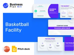 Basketball Facility Pitch Deck Example