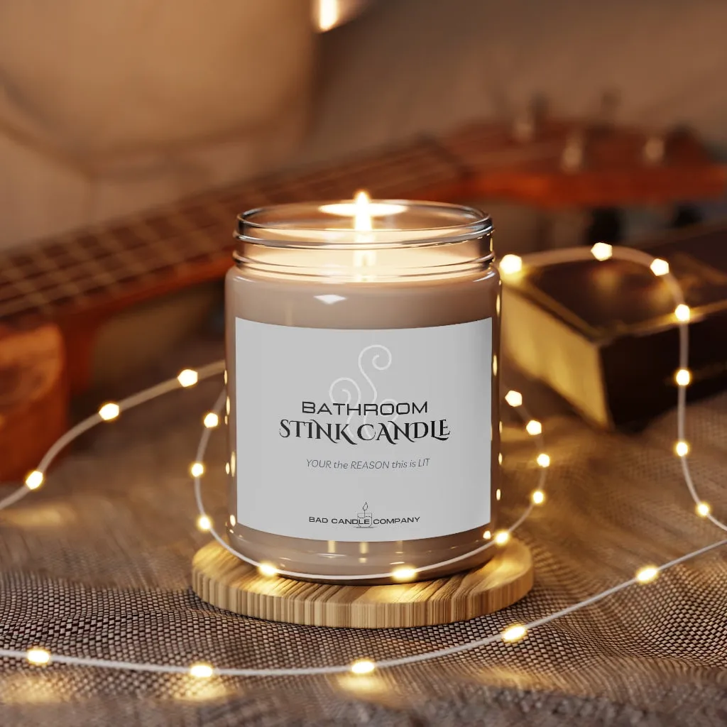 Bathroom Stink Remover Scented Candle, 9oz