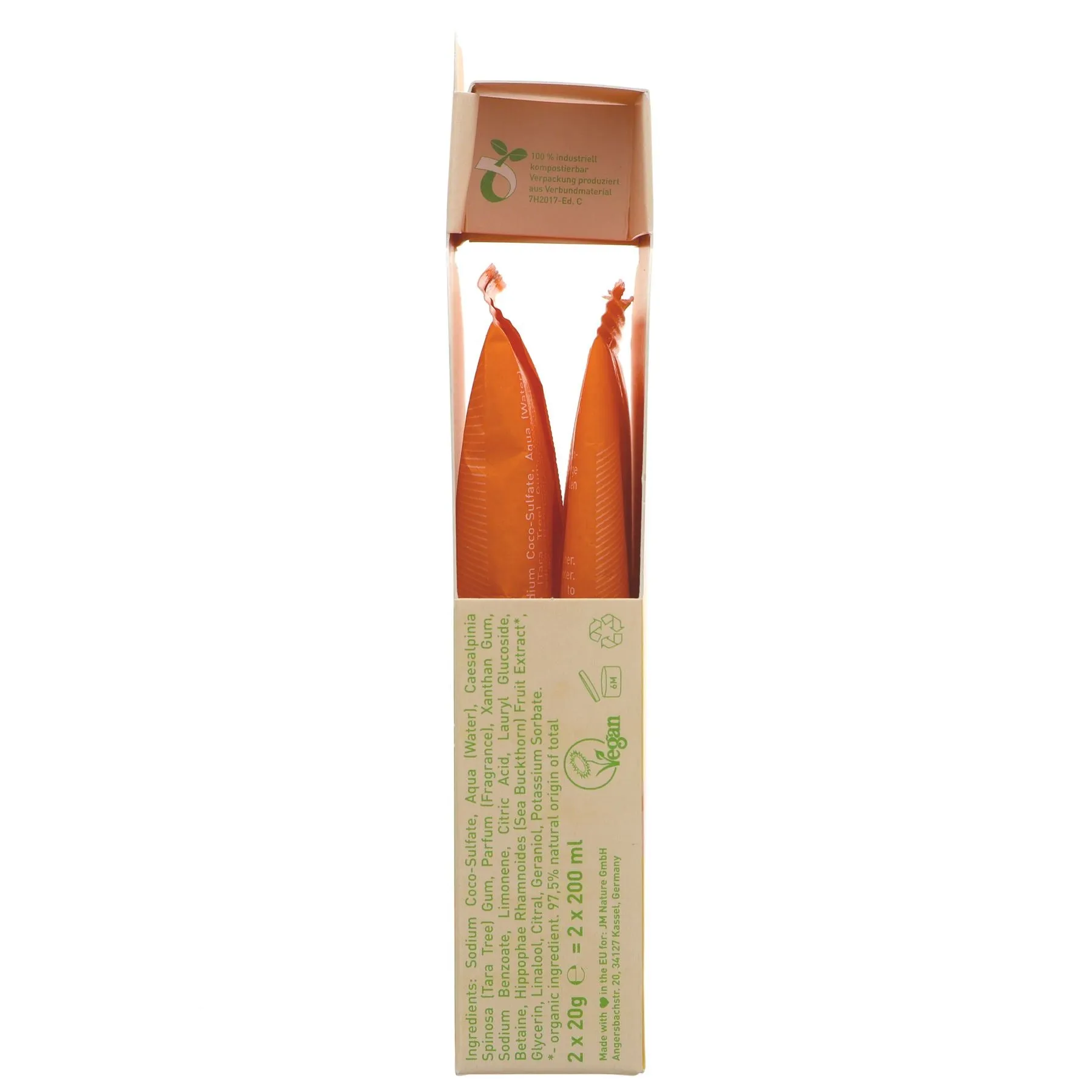 Ben & Anna | Shampoo Flakes - Sea Buckthorn | 2 20g