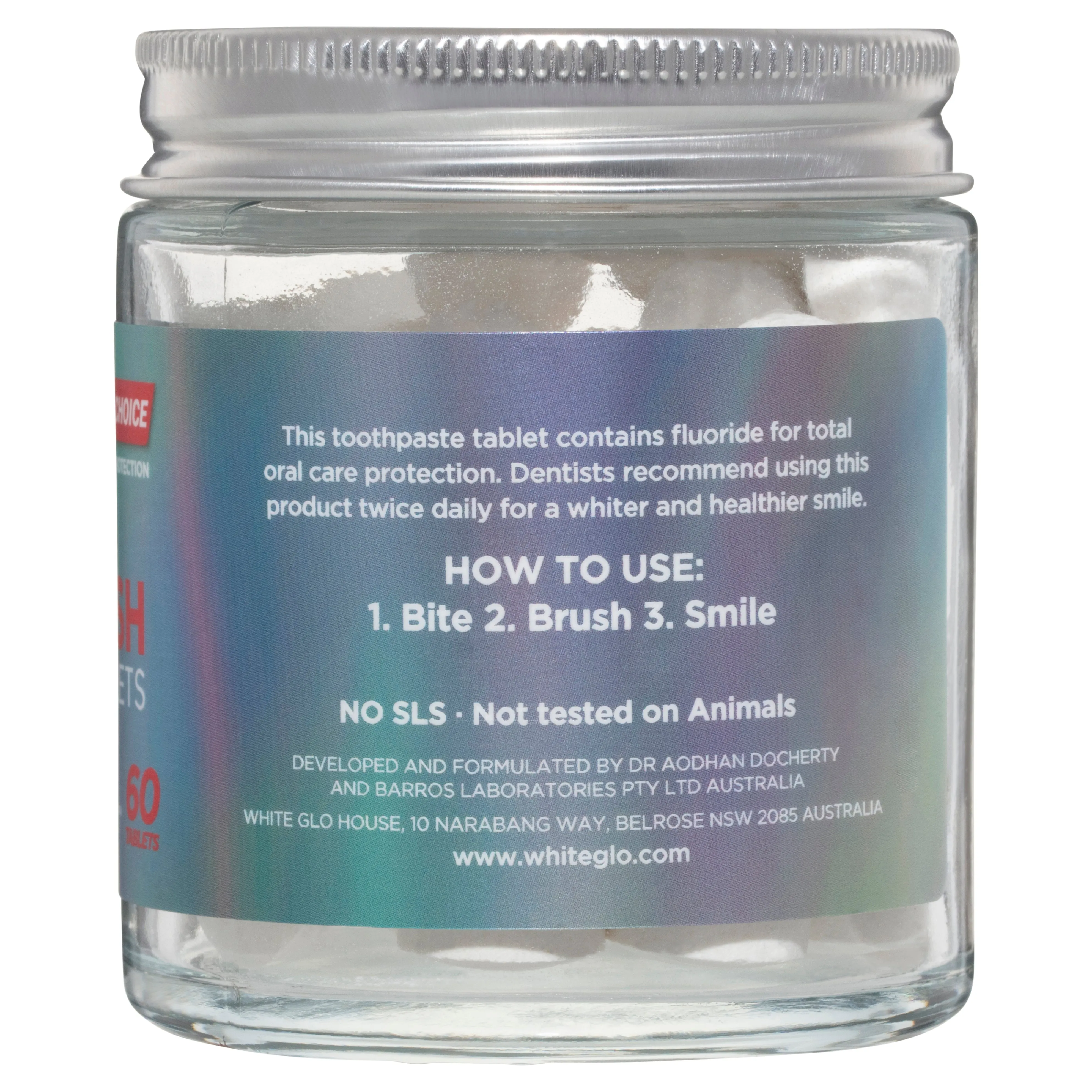 Bite & Brush Eco-Friendly Toothpaste Tablets