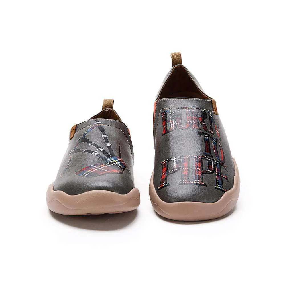 Born Piper Microfiber Leather Shoes for Men