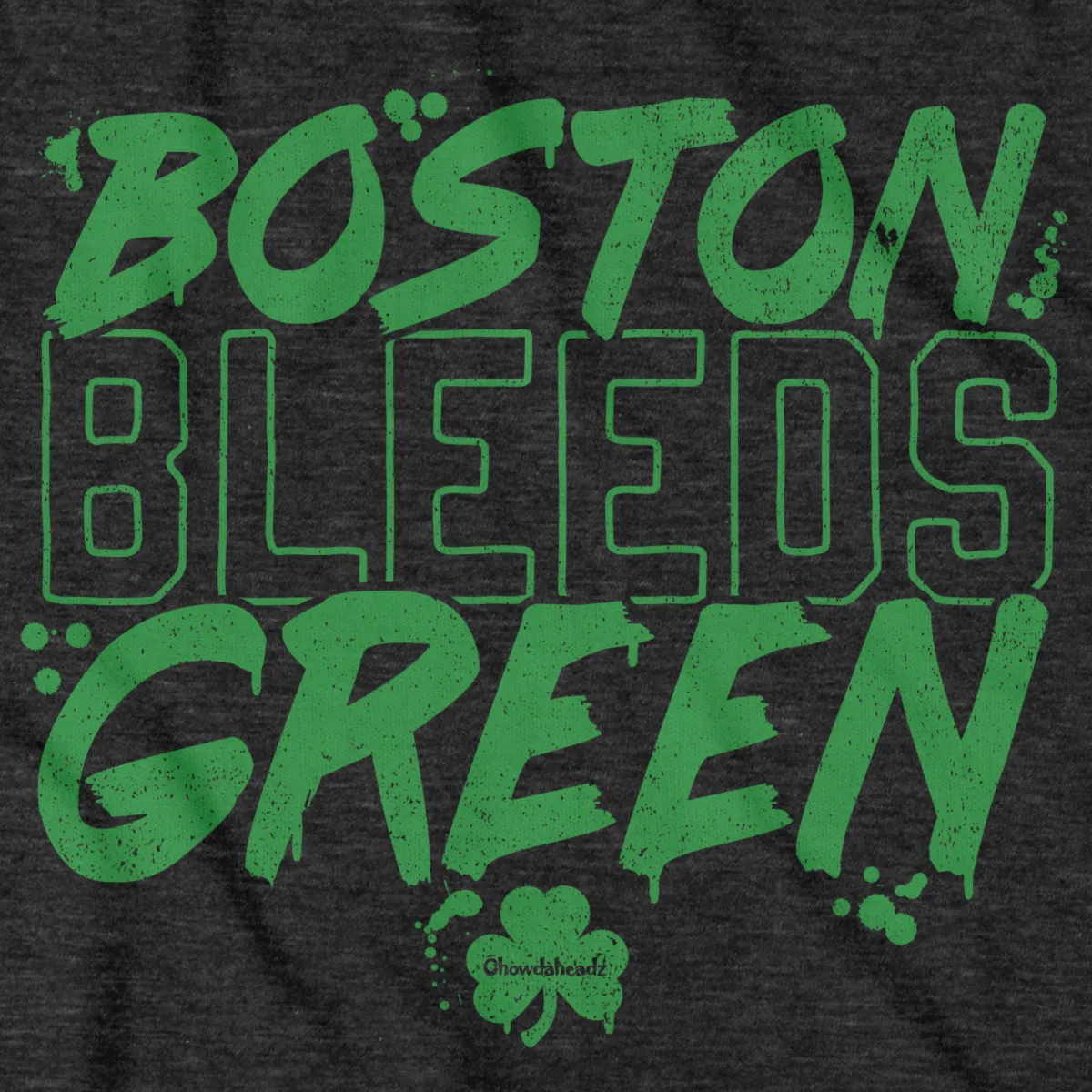 Boston Bleeds Green Tailgater Hoodie