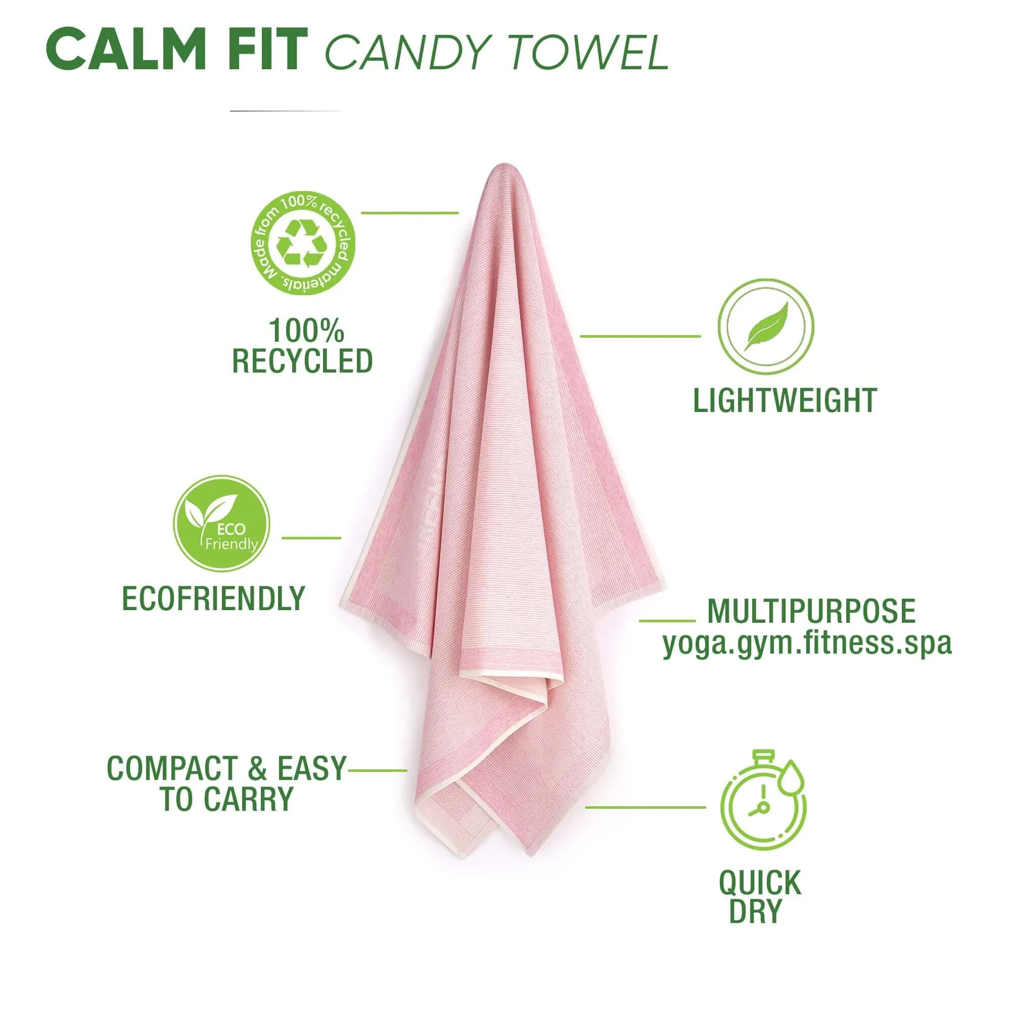 Calm FIT Candy Towel