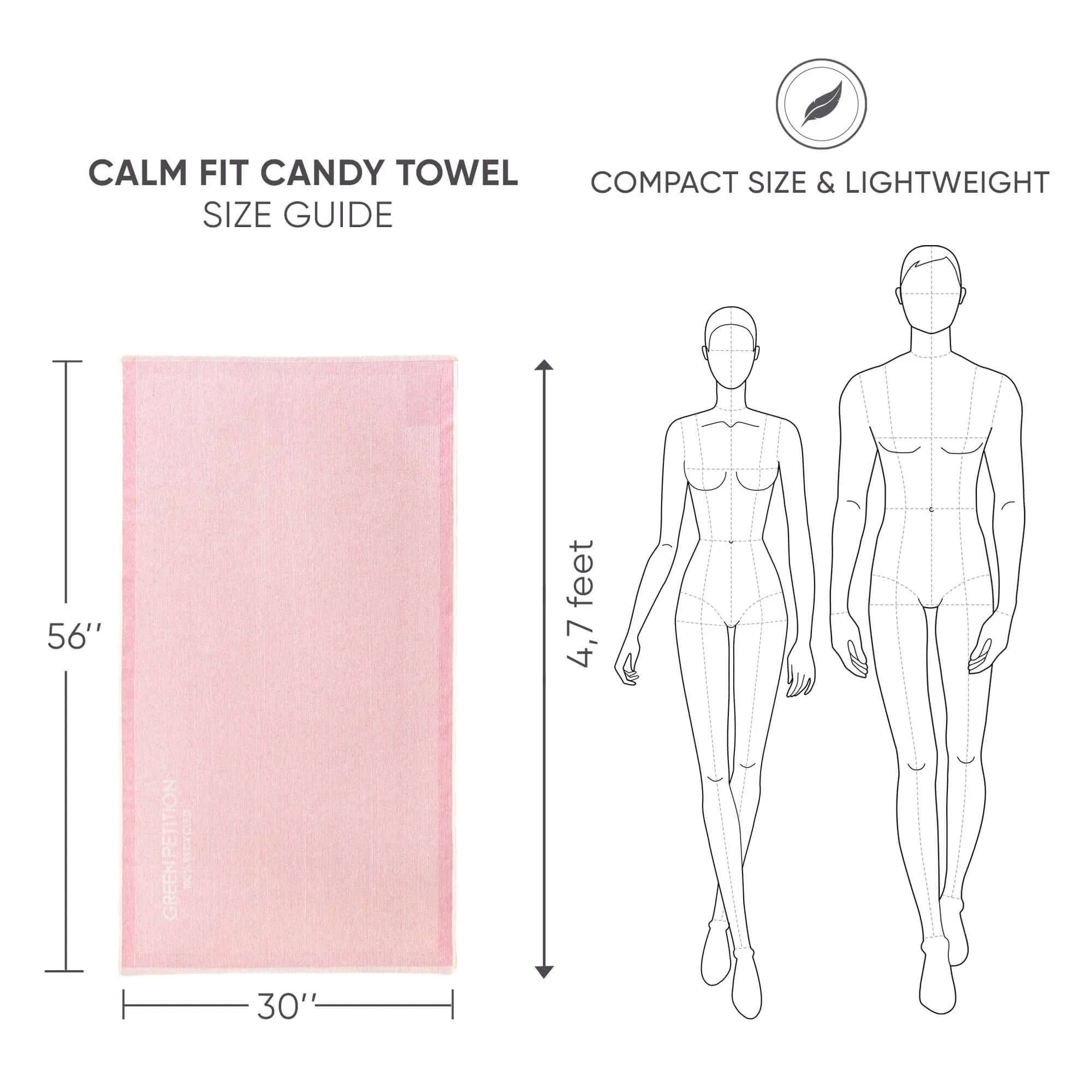 Calm FIT Candy Towel