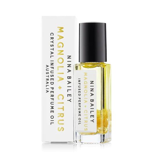 Citrus & Magnolia Crystal Infused Perfume Oil