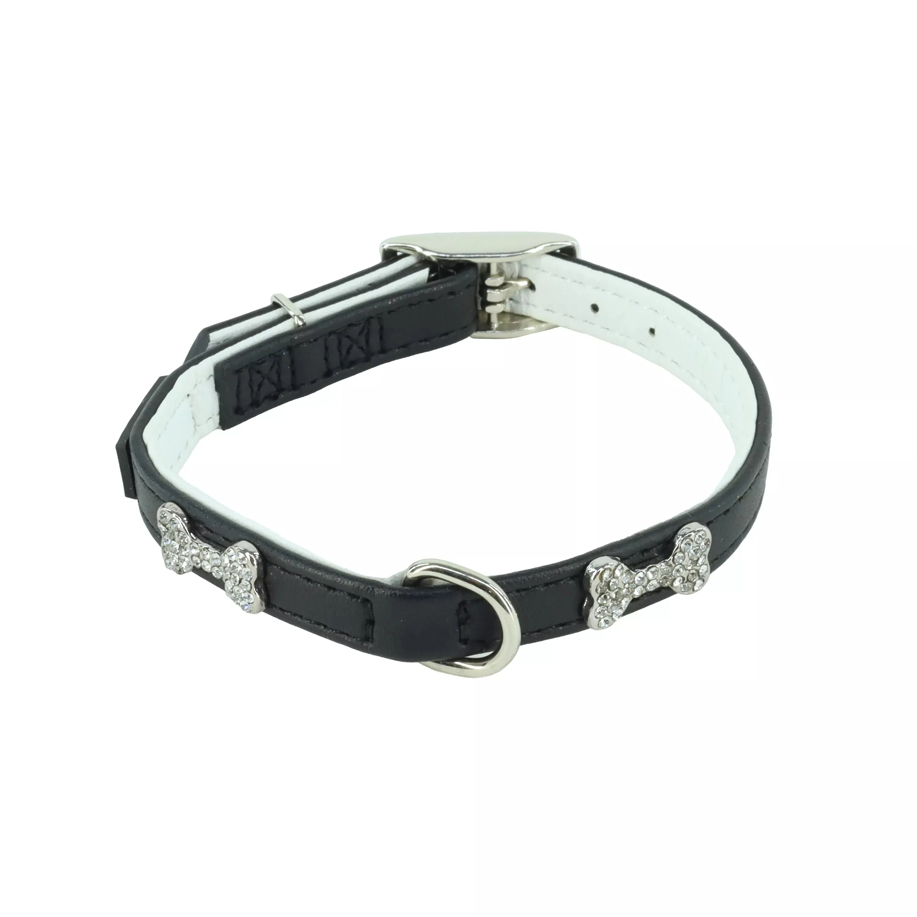 Coastal Pet Li'l Pals by Coastal Posh B'Dazzled Bone Dog Collars