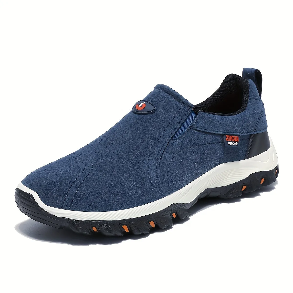 Comfy Non Slip Solid Color Slip On Sneakers for Men