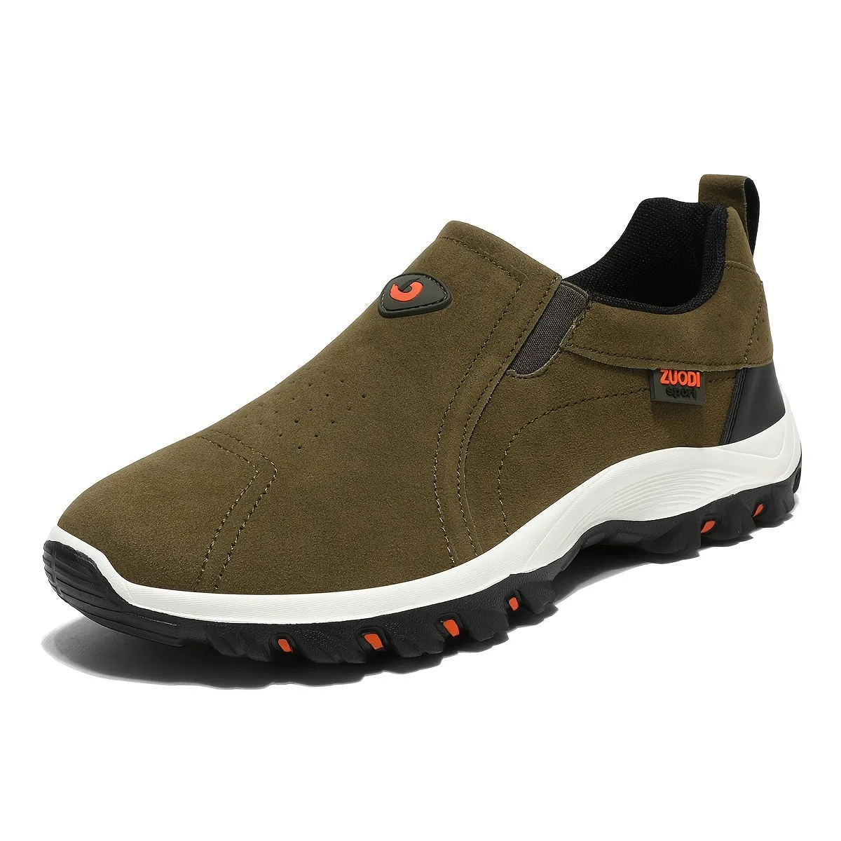 Comfy Non Slip Solid Color Slip On Sneakers for Men