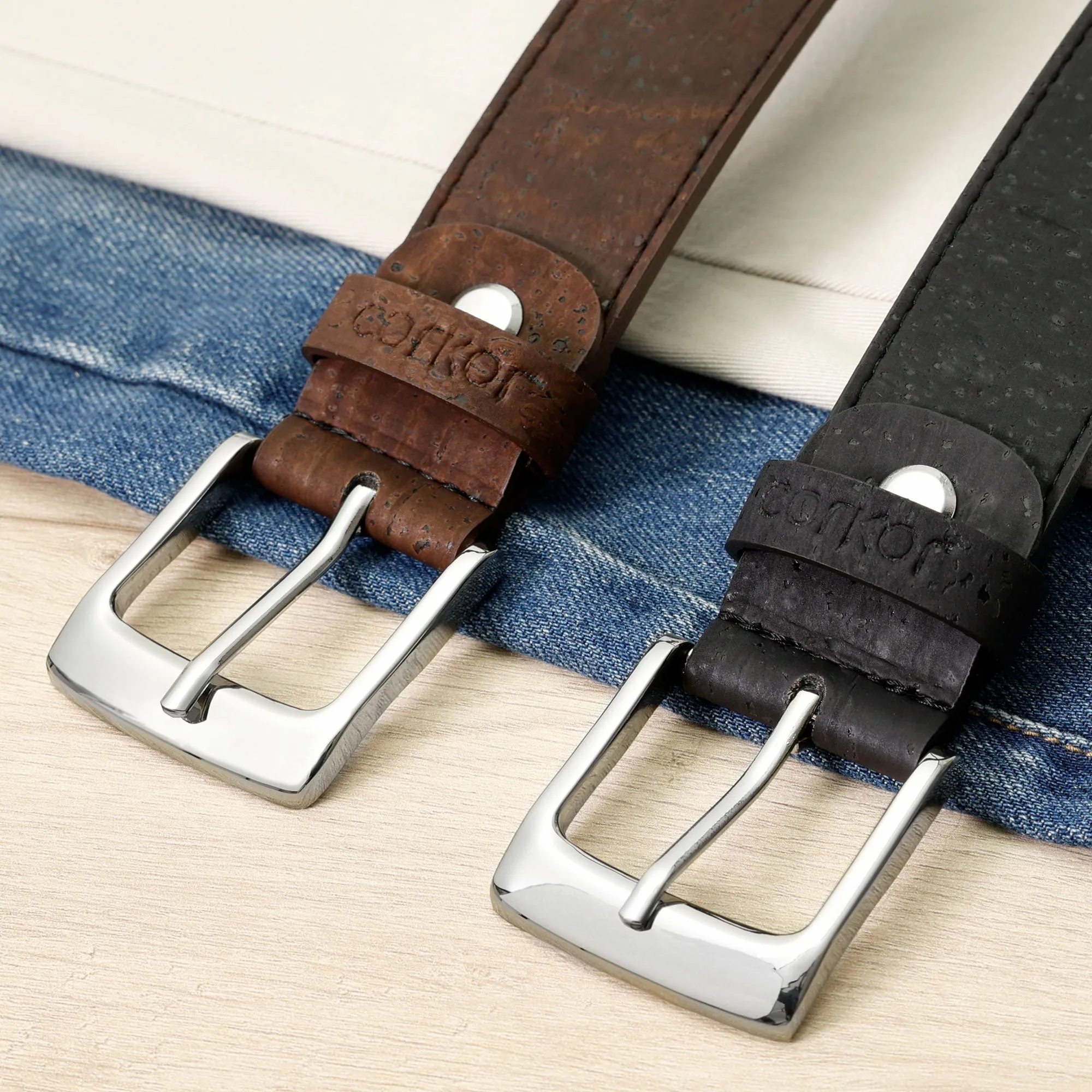 Cork Men's Belt 35mm