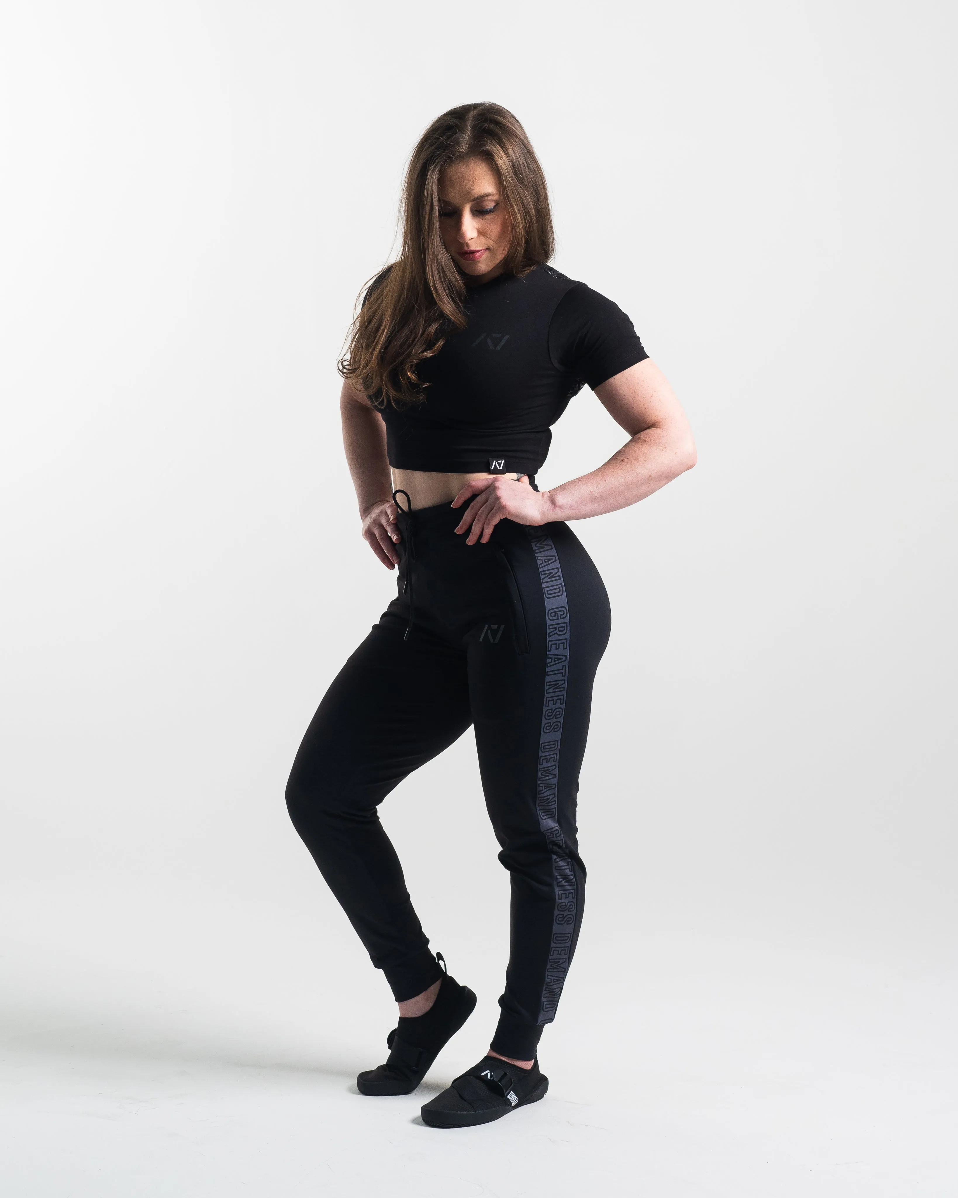 Crest Bar Grip Women's Crop - Stealth