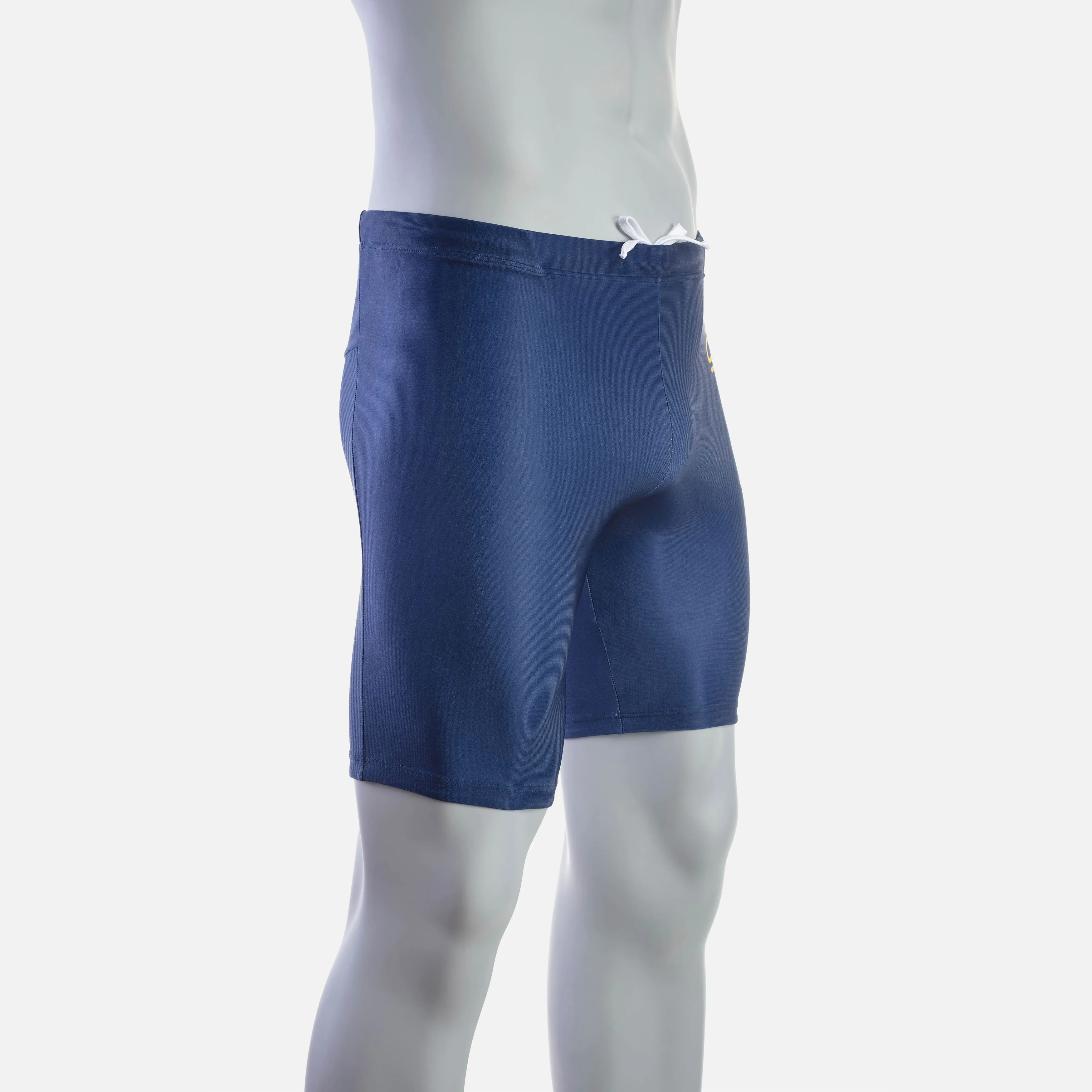 deboer lane swim jammer - navy & safran
