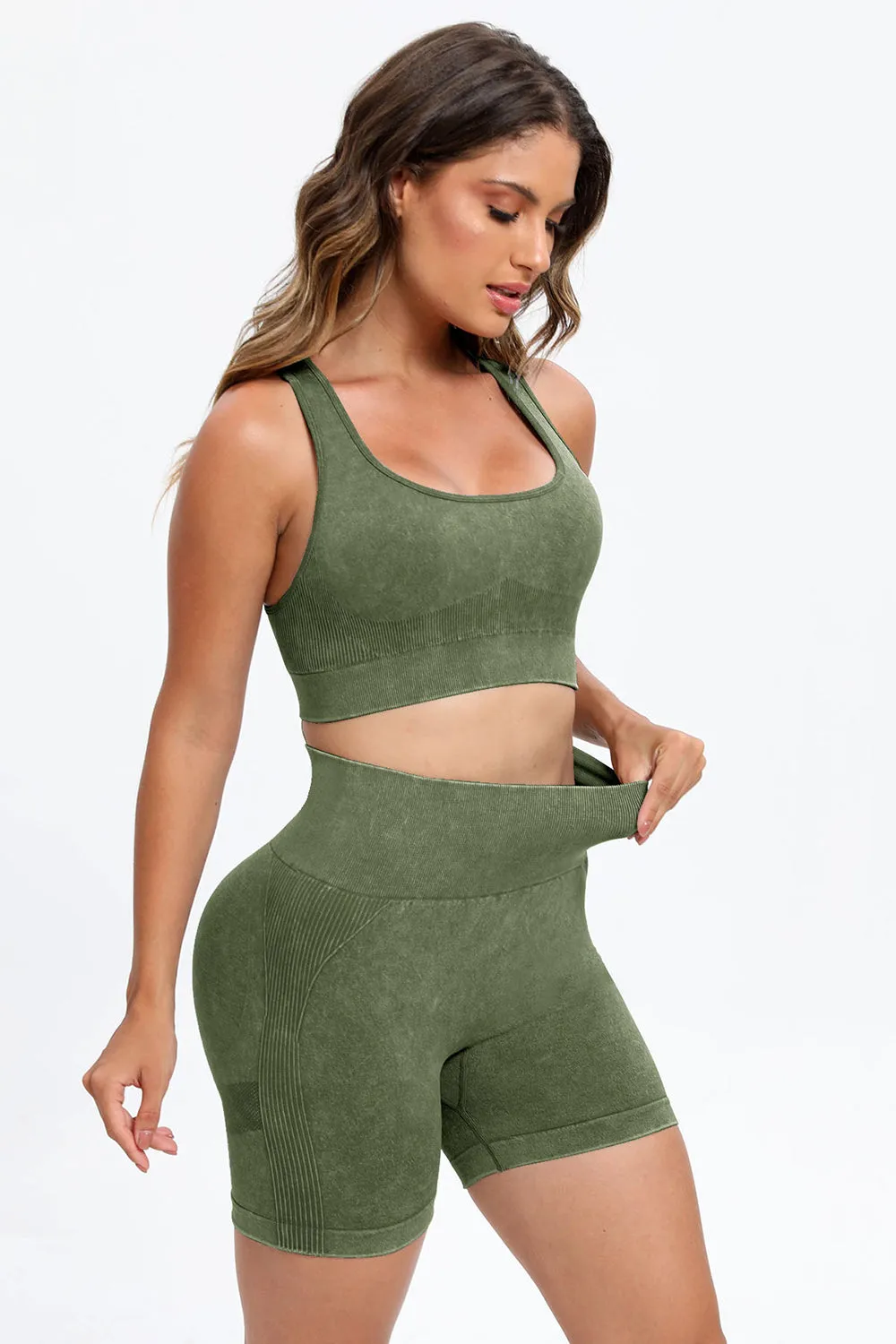 Denim Luxe Athleisure Set