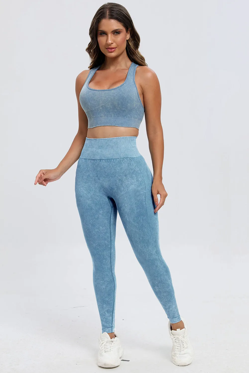 Denim Luxe Athleisure Set