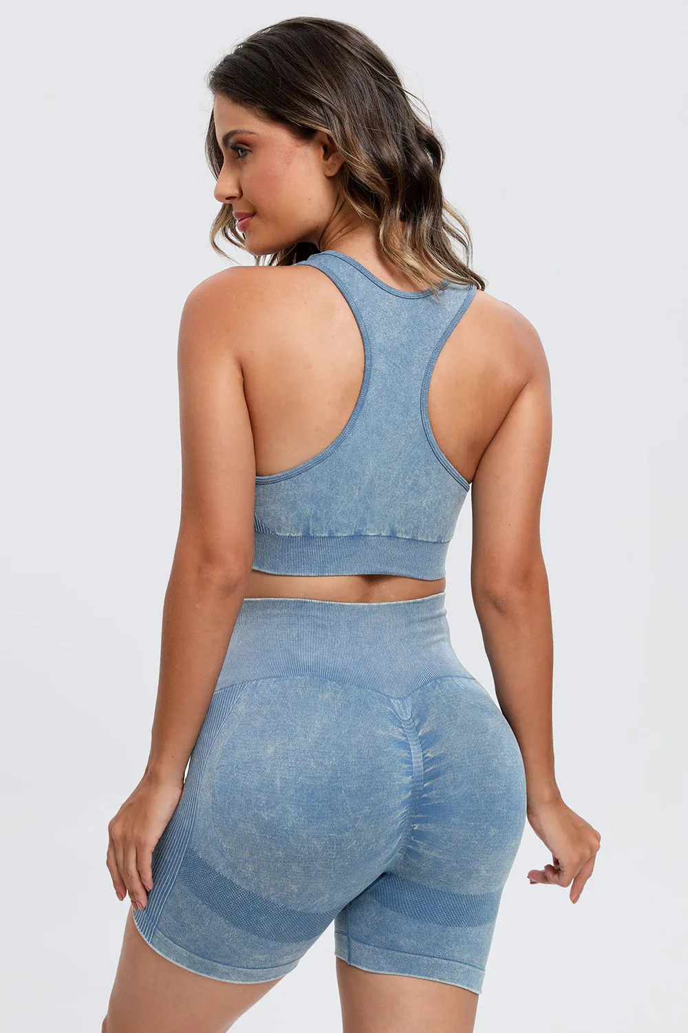 Denim Luxe Athleisure Set
