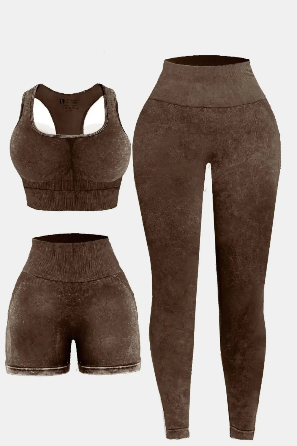 Denim Luxe Athleisure Set
