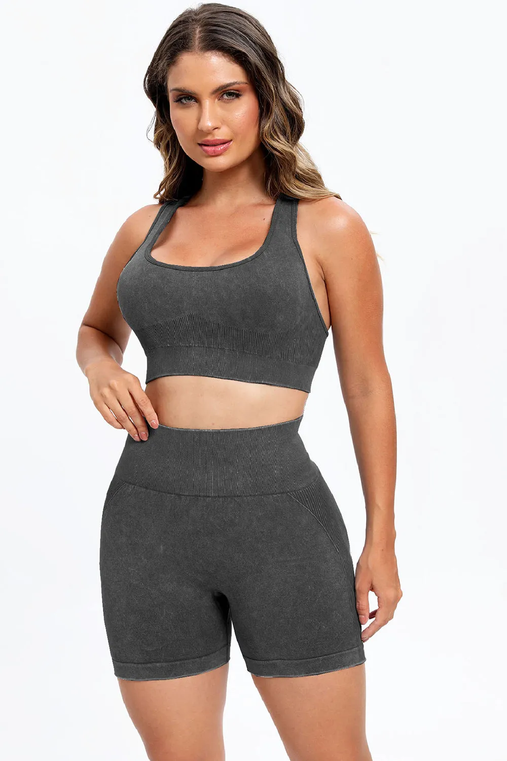Denim Luxe Athleisure Set