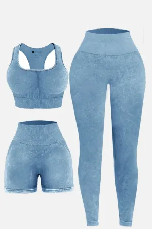 Denim Luxe Athleisure Set