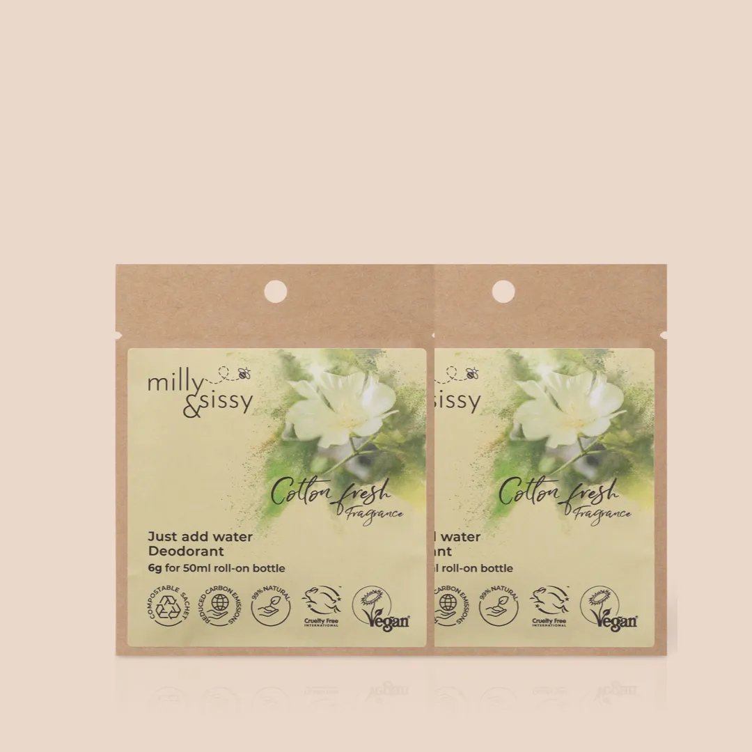 Deodorant Refills in Pack of 2 Cotton Fresh