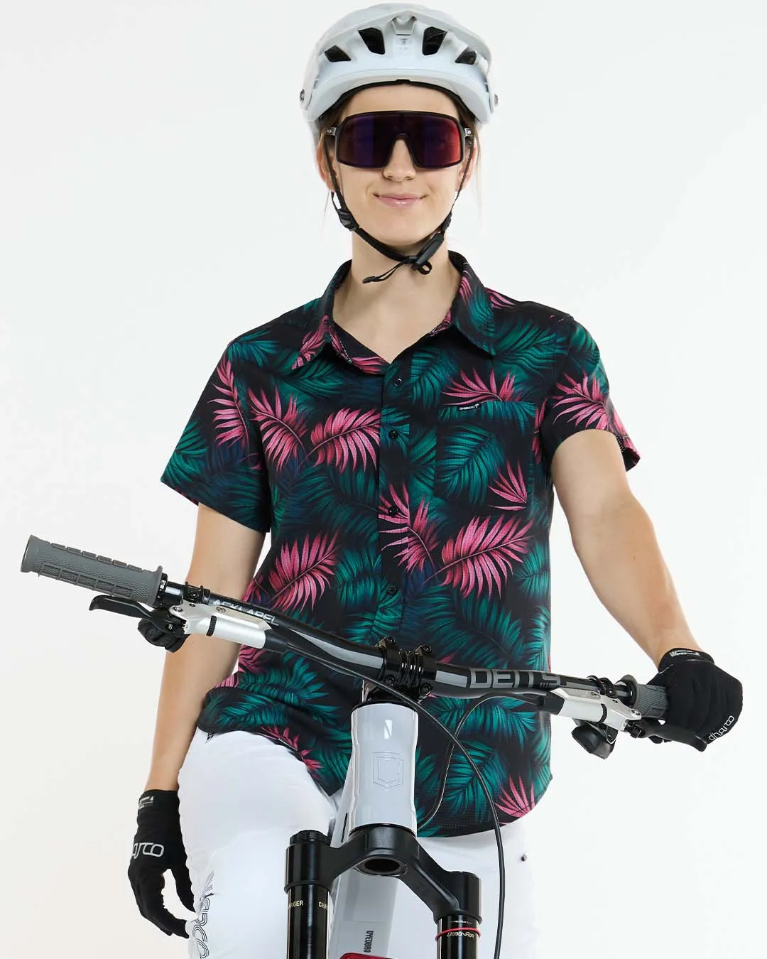 DHARCO Womens Tech Party Shirt | Dark Fern