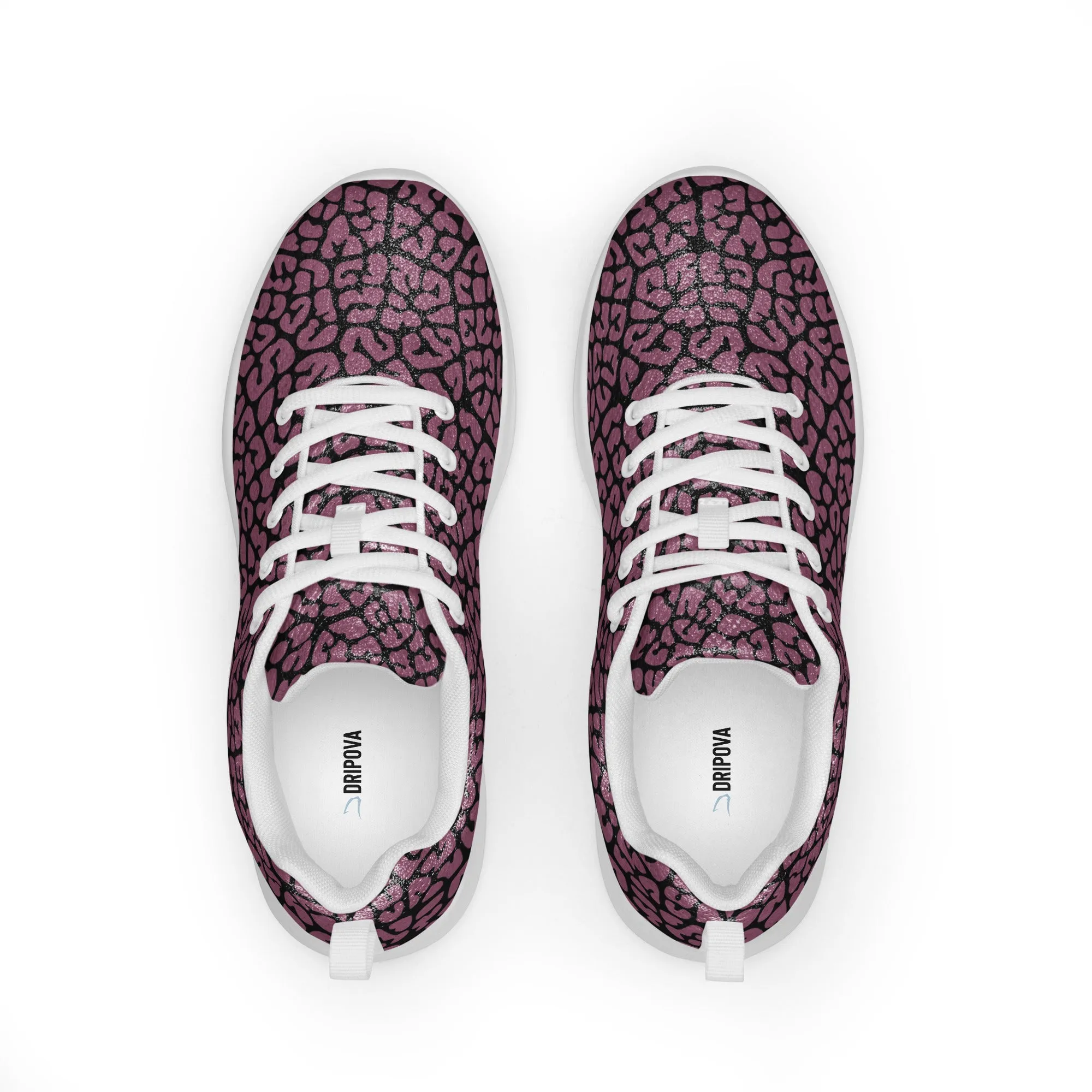 Dusky Crackle Pattern Athletic Shoes