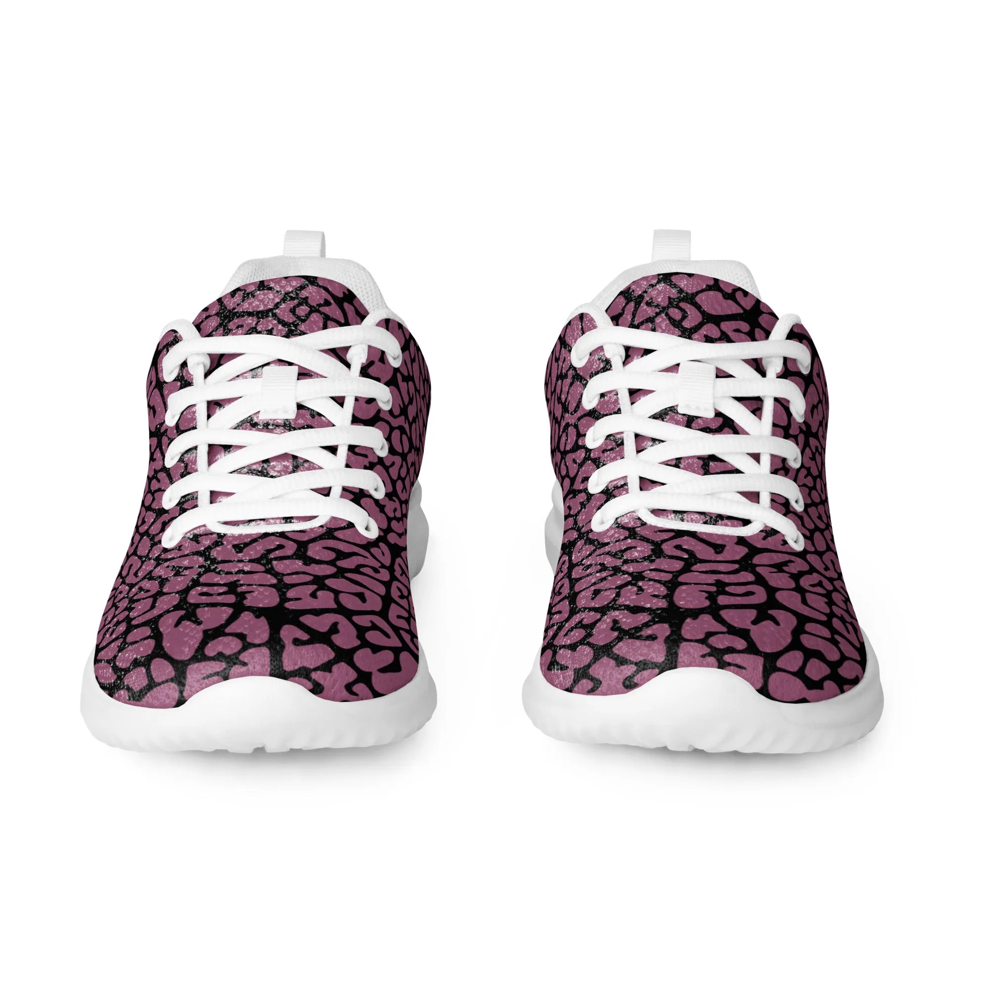 Dusky Crackle Pattern Athletic Shoes