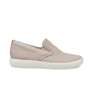 Ecco Women's Soft 7 Slip-On - Grey Rose