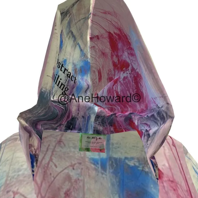 Eco-Friendly Hoodie Dress Abstract Sailing