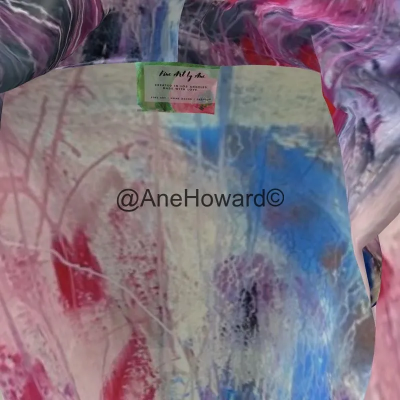 Eco-Friendly Hoodie Dress Abstract Sailing