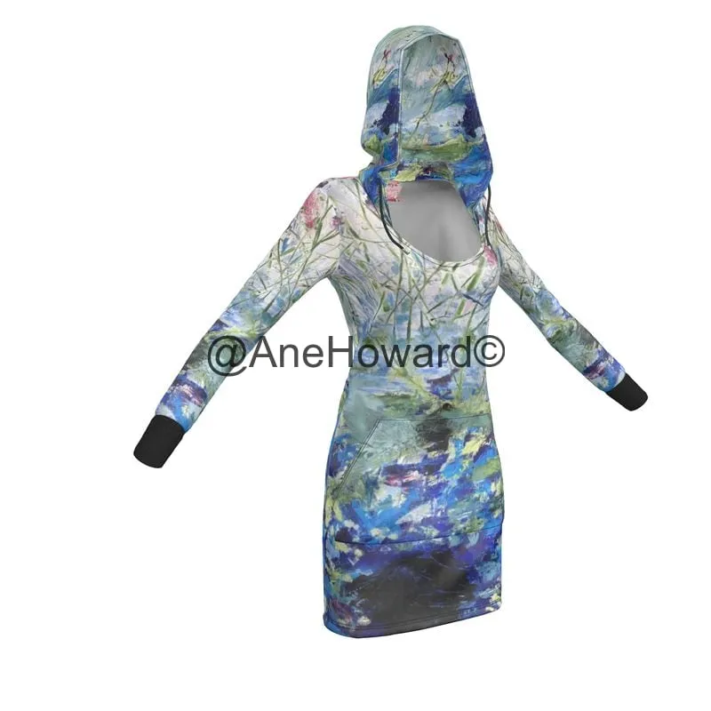 Eco-Friendly Hoodie Dress Secret Life of Plants