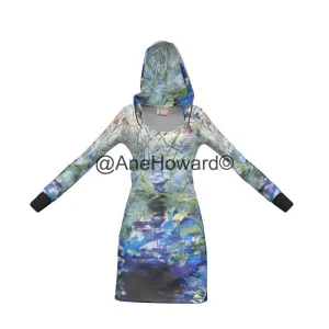 Eco-Friendly Hoodie Dress Secret Life of Plants