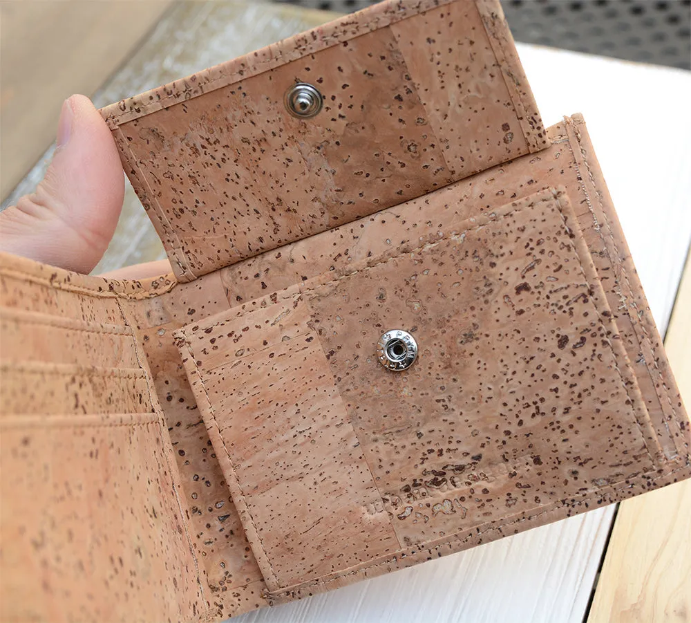 Eco friendly Vegan Cork Wallet