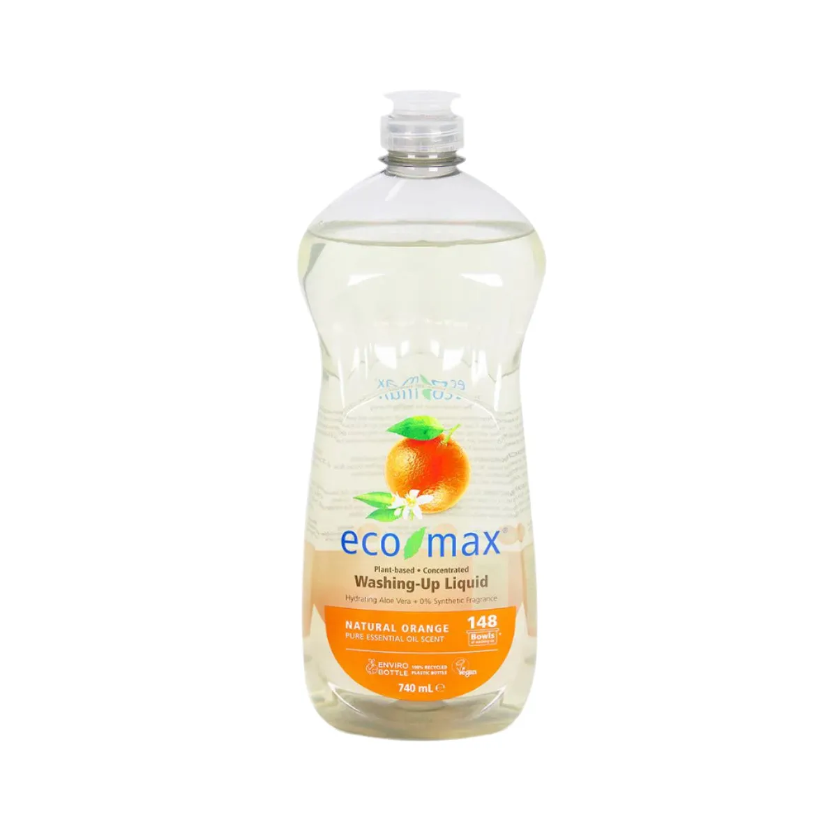 Eco-Max | Washing-Up Liquid Orange | 740ml