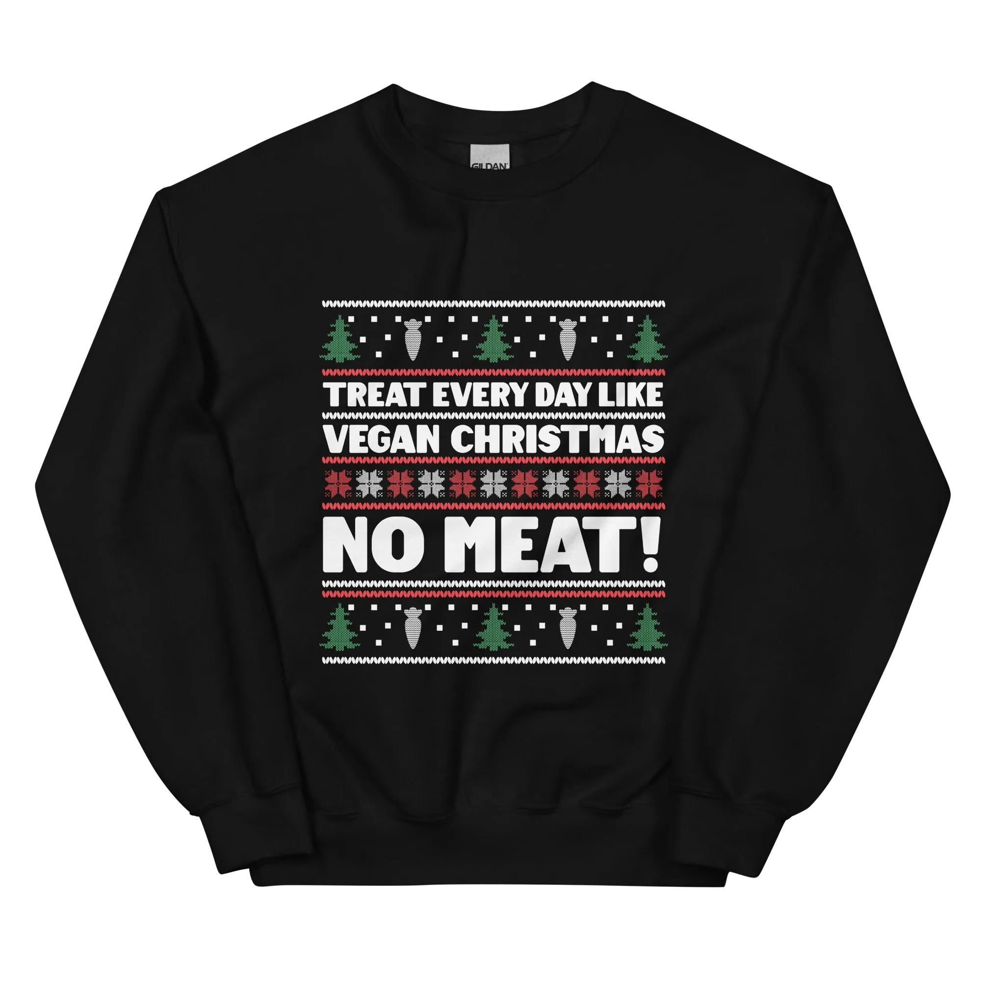 Everyday Like Vegan Christmas Unisex Sweatshirt