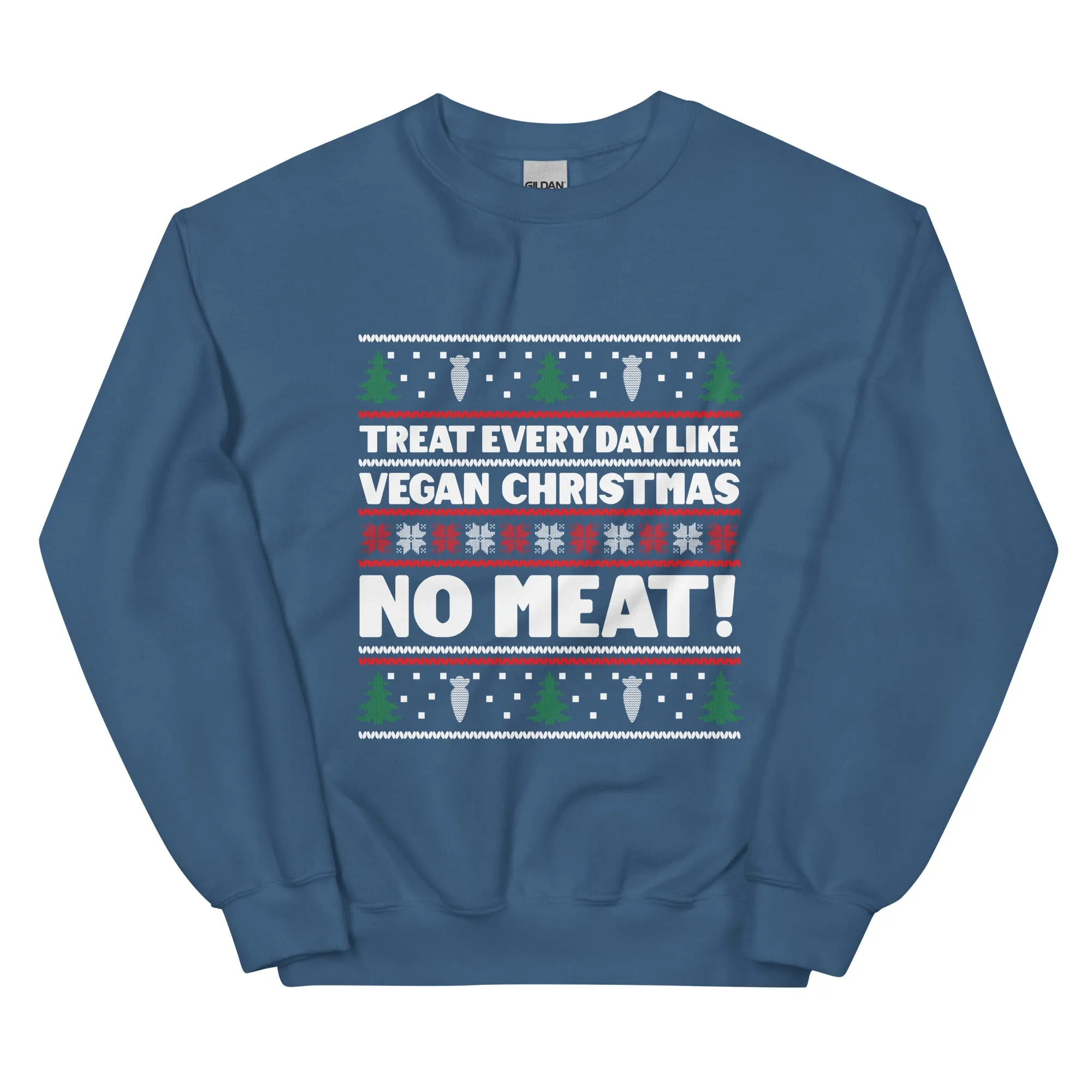 Everyday Like Vegan Christmas Unisex Sweatshirt