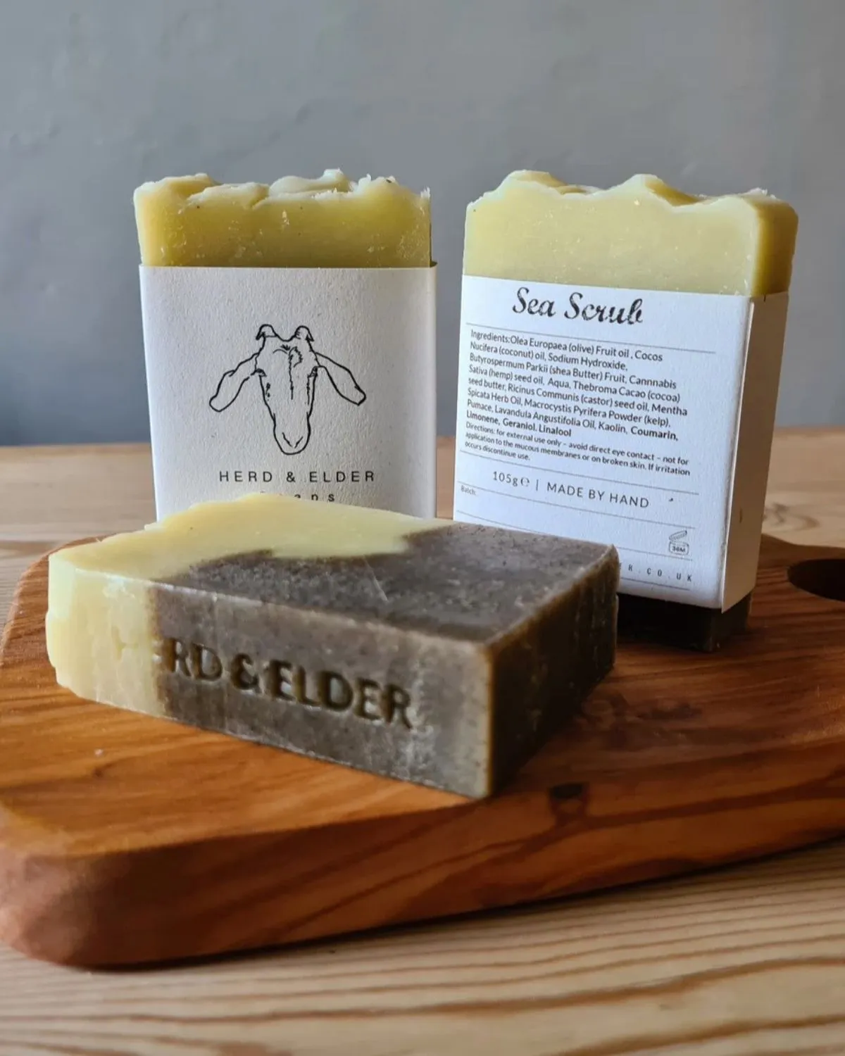 EXFOLIATING SOAP BAR SEAWEED
