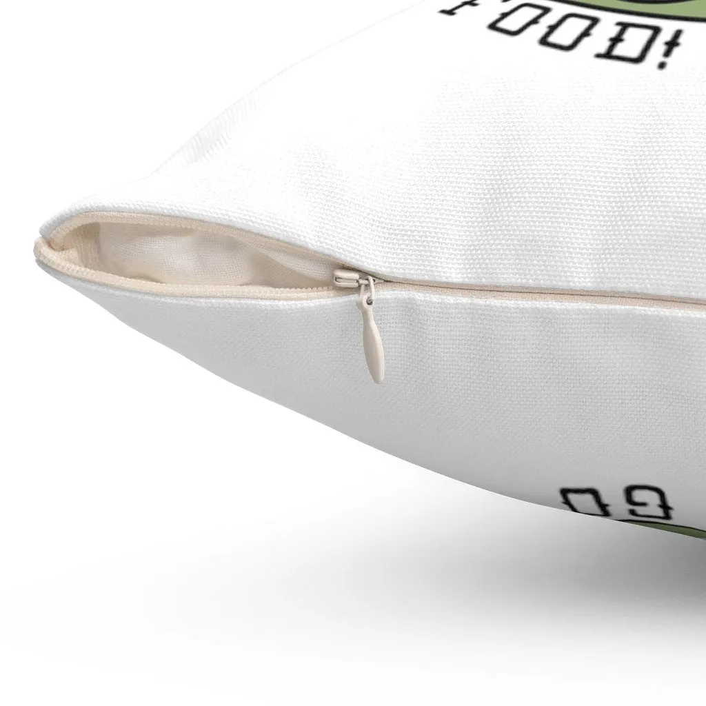 Friends Not Food Vegan Pillow