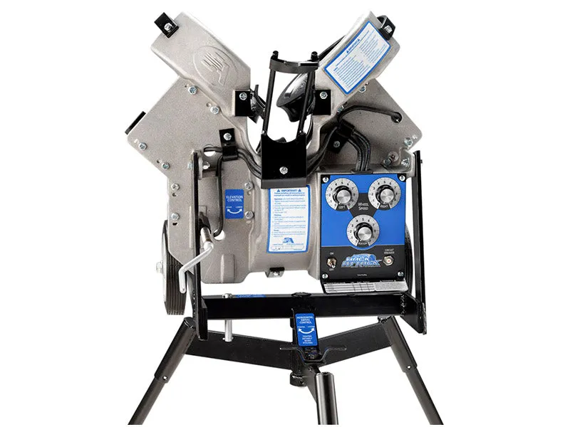 Hack Attack Junior Pitching Machine Baseball with Leg Extensions