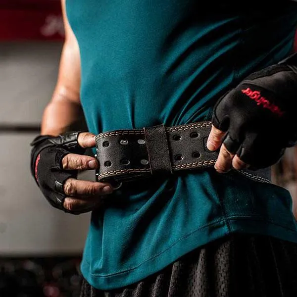 Harbinger Padded Leather Belt 4 Inch