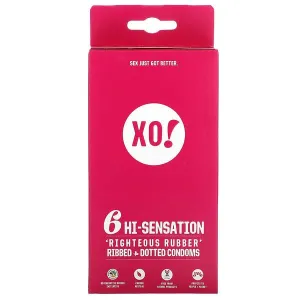 Here We Flo | XO! Hi-Sensation Vegan Condoms | 6