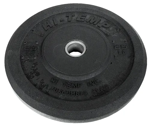 Hi-Temp | Bumper Plates - Black - Pounds