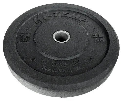 Hi-Temp | Bumper Plates - Black - Pounds