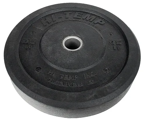 Hi-Temp | Bumper Plates - Black - Pounds
