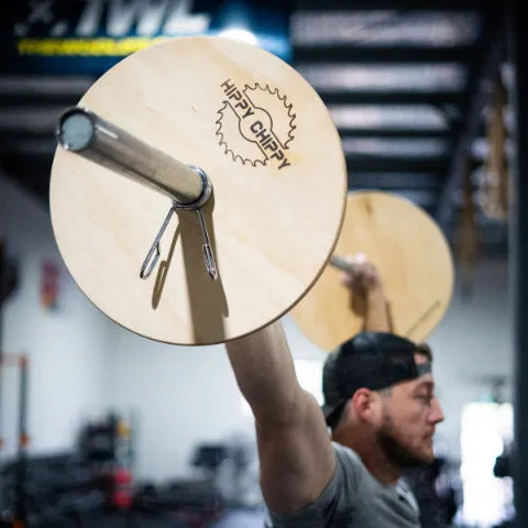 Hippy Chippy - Wooden Training / Technique Plates - 1.5Kg - (PAIR) [MADE TO ORDER]