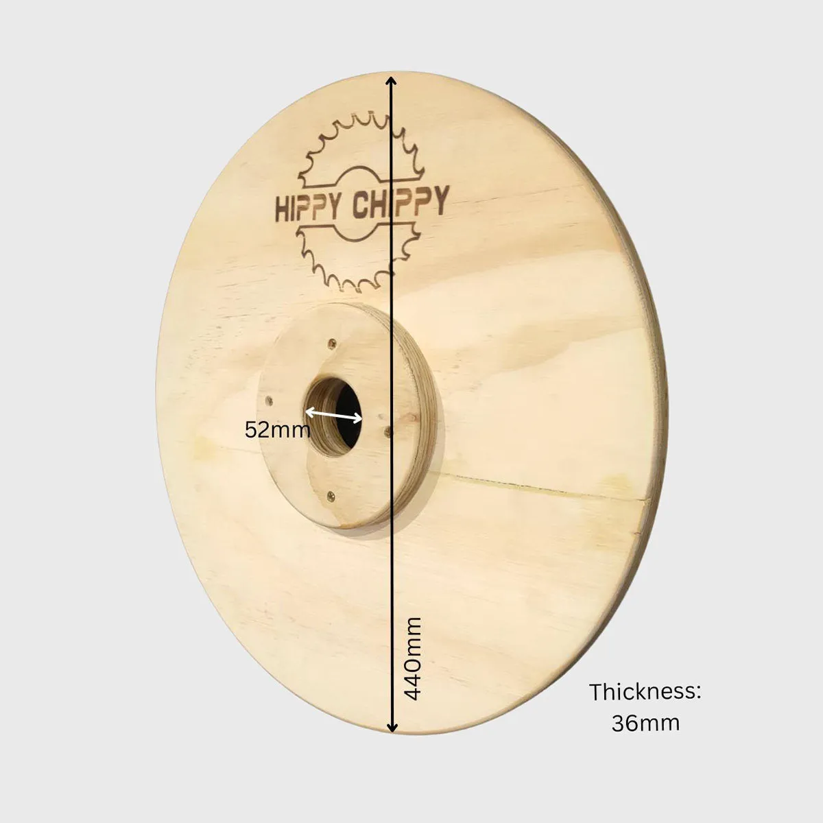 Hippy Chippy - Wooden Training / Technique Plates - 1.5Kg - (PAIR) [MADE TO ORDER]