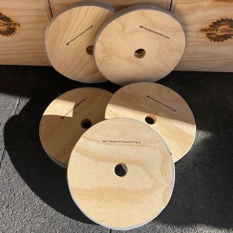 Hippy Chippy - Wooden Training / Technique Plates - 1.5Kg - (PAIR) [MADE TO ORDER]