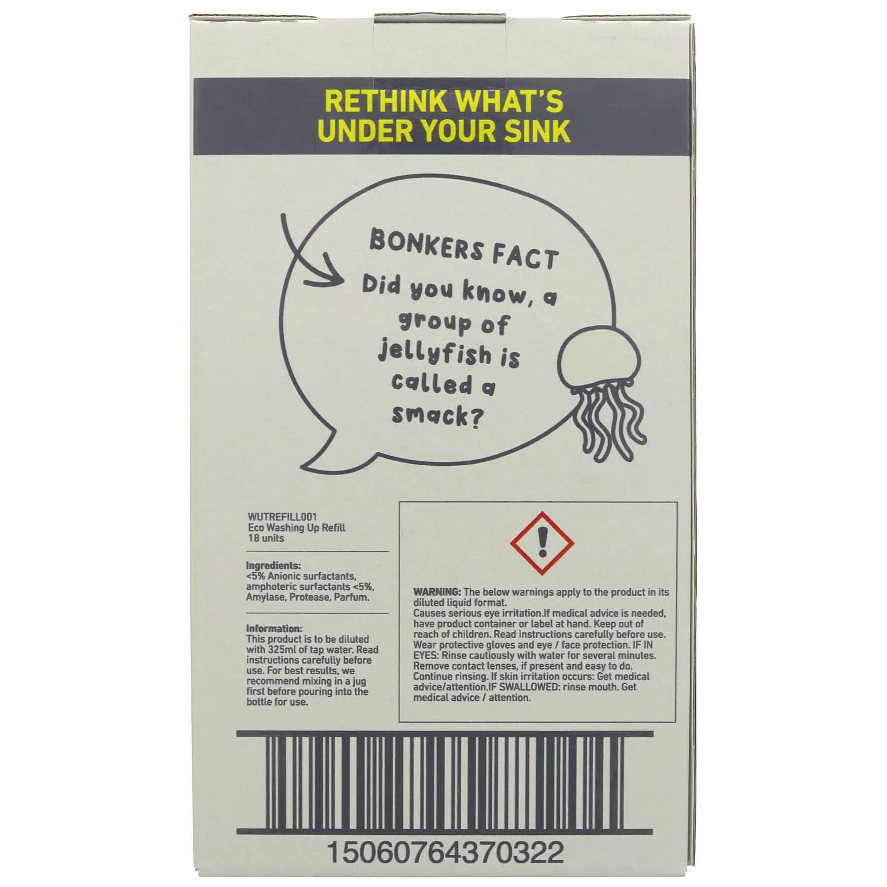 Homethings | Washing Up Liquid Refill Tabs - Apple & Nashi Pear, 18 Tabs | tablets