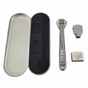 Hornhauthobel-Set mit Feile und 10 Ersatzklingen