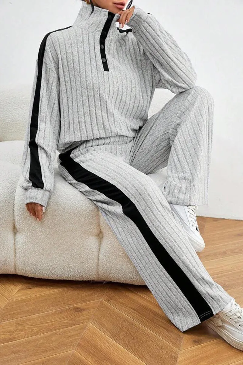 HUR1160 Ribbed Lounge Set
