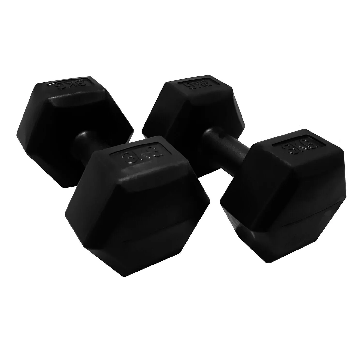 HXGN 12kg Hex Dumbbell Set