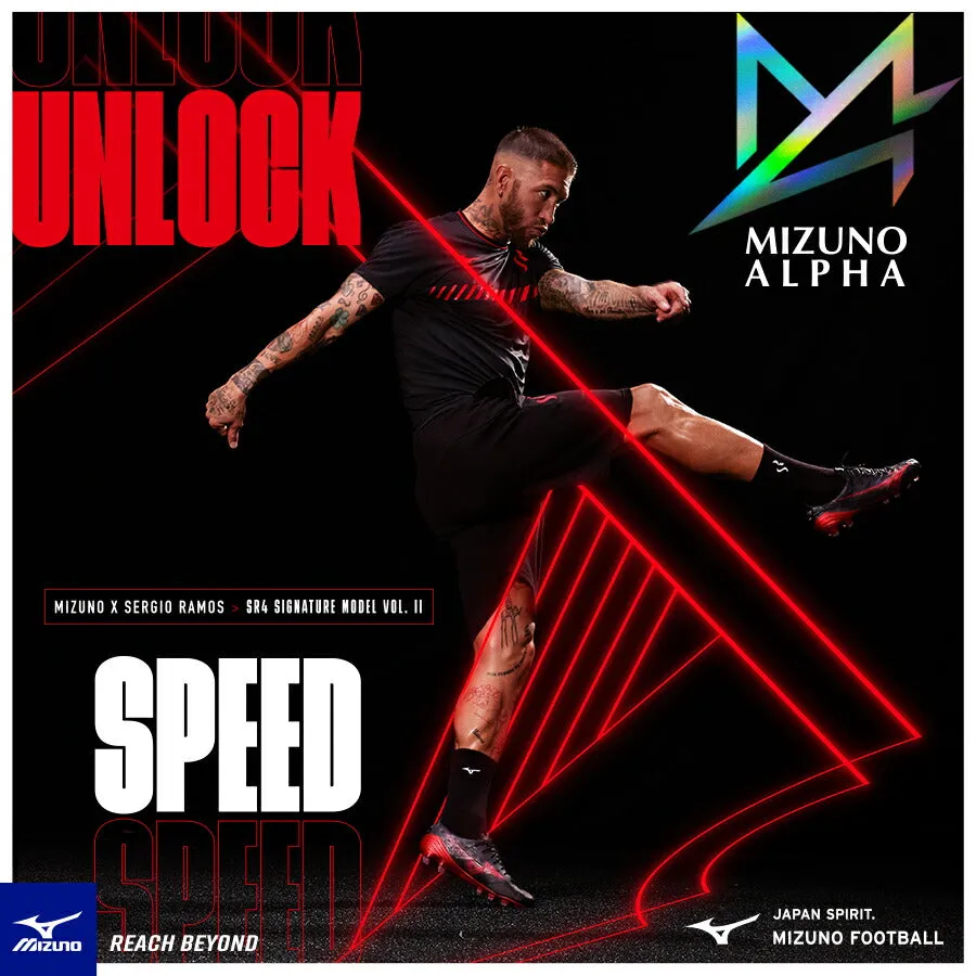 Immediate shipping Mizuno Training Shoes Junior Alpha α SR4 Select SELECT Jr. AS MIZUNO Wide Soccer Futsal P1GE236904